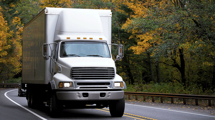 Straight Box Truck